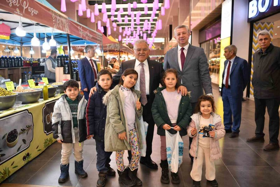 Başkan Büyükkılıç’tan Kumsmall Alışveriş Merkezi’ne Ziyaret