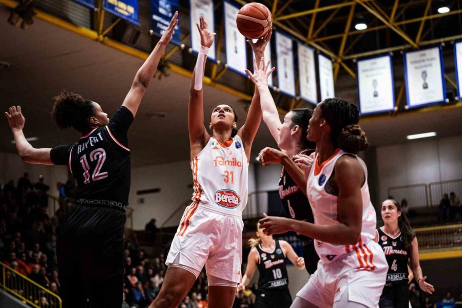 Fıba Kadınlar Euroleague: Famila Schio: 83 - Çbk Mersin: 71