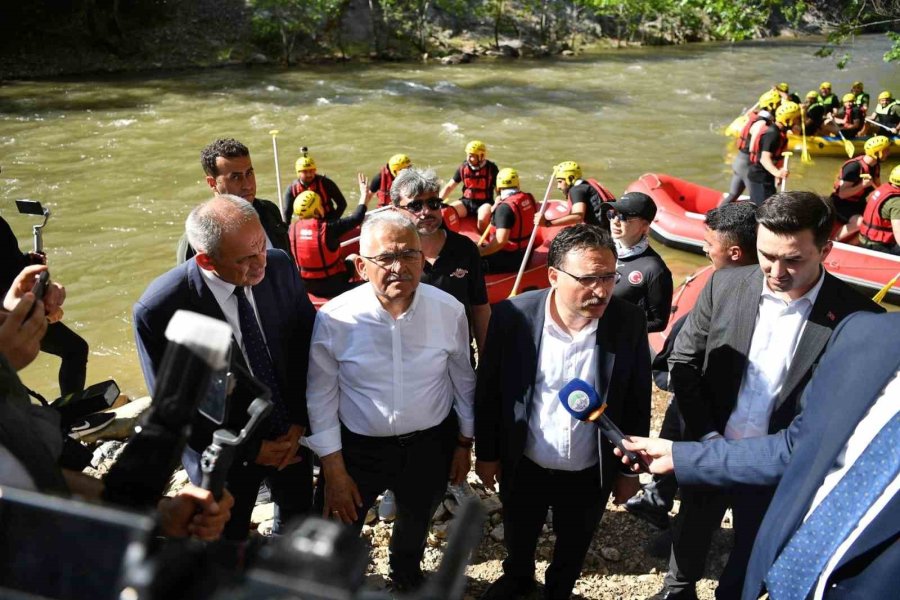 Büyükşehir Ve Valilikten Yeni Turizm Hamlesi: ‘tomarza Böke Kano Projesi’