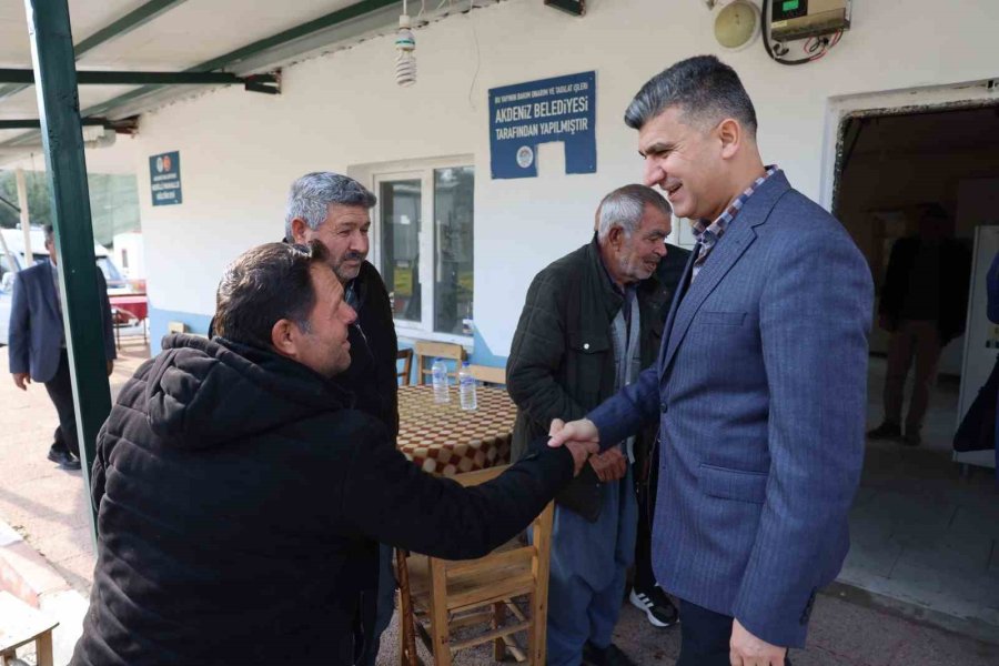 Şener: "mahallelerimizin Gelişmesi İçin Hızla Çalışıyoruz"