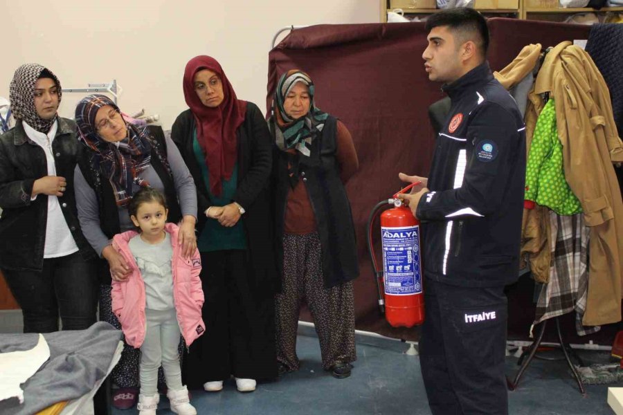 Büyükşehir Personeline Yangın Eğitimi