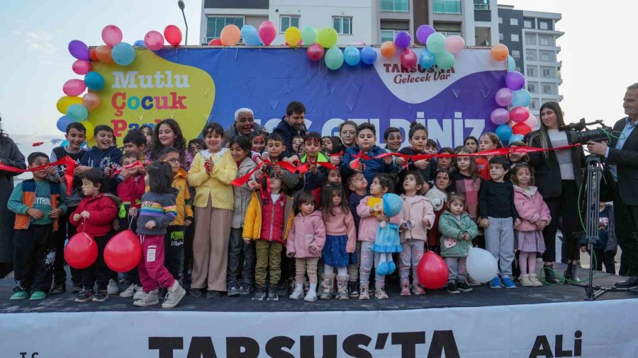 Tarsus’ta ’mutlu Çocuk Parkı’ Açıldı