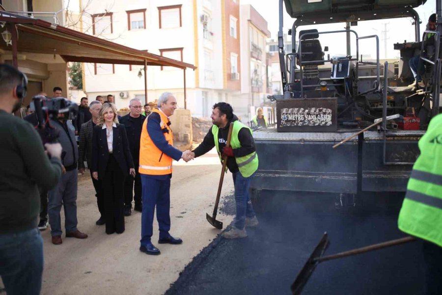 Kepez, Asfaltta Yap-boz Dönemine Son Verme Çalışmaları