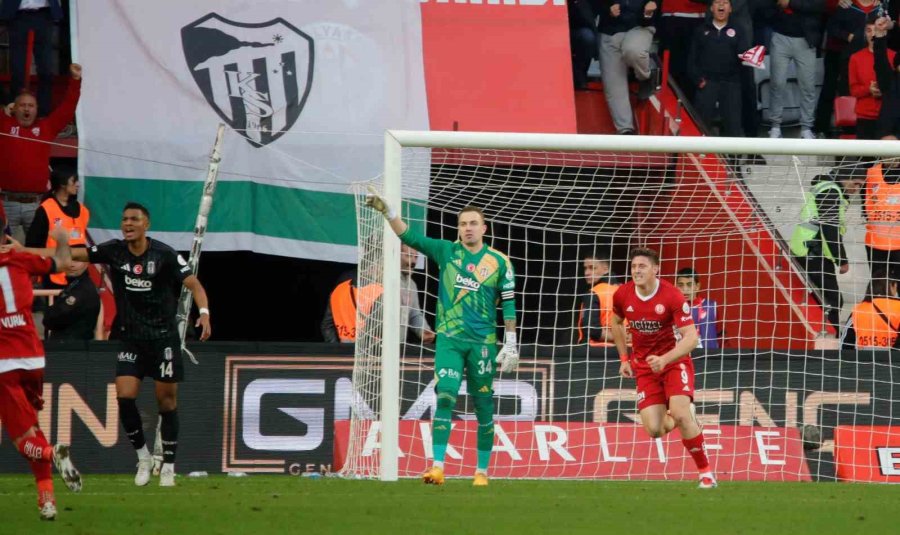 Trendyol Süper Lig: Antalyaspor: 1 - Beşiktaş: 1 (maç Sonucu)