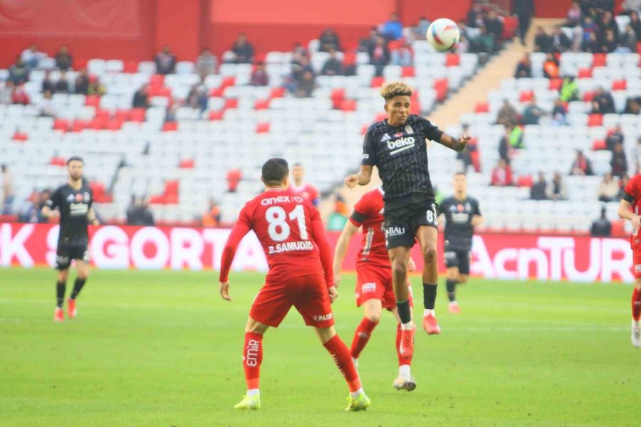 Trendyol Süper Lig: Antalyaspor: 1 - Beşiktaş: 1 (maç Sonucu)