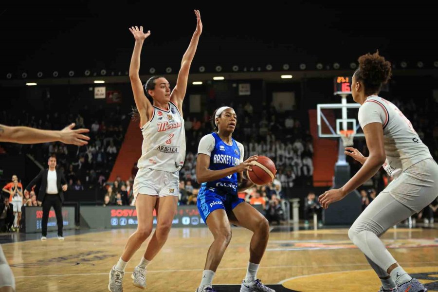 Fıba Kadınlar Euroleague: Çbk Mersin: 74 - Basket Landes: 67