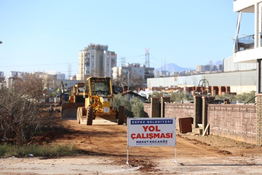 Kepez’den Zeytinlik Ve Varsak’a Yeni Yol