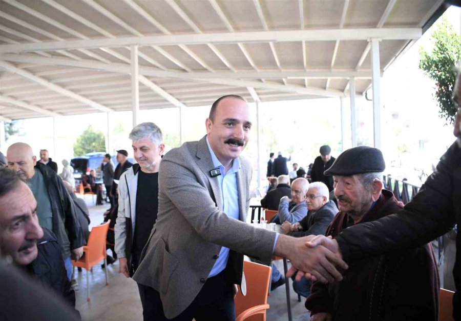 Konyaaltı Belediye Başkanı Cem Kotan, Vatandaşın Sorun Ve Taleplerini Dinledi