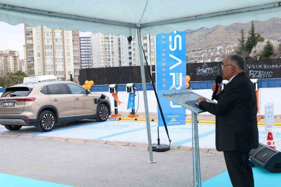 Büyükşehirin Elektrikli Araç Şarj İstasyonları K-şarj İle Yaygınlaşıyor