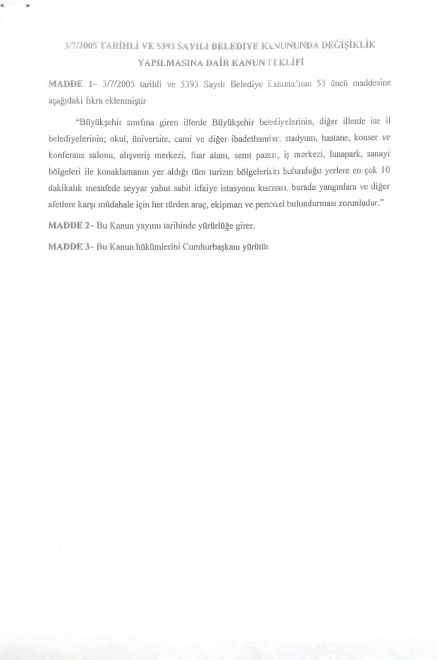 Mhp’li Özdemir’den Kartalkaya Faciasının Ardından Yeni Kanun Teklifi