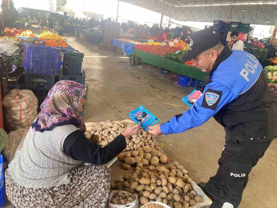 Polisten Vatandaşlara ’suçtan Korunma’ Eğitimi