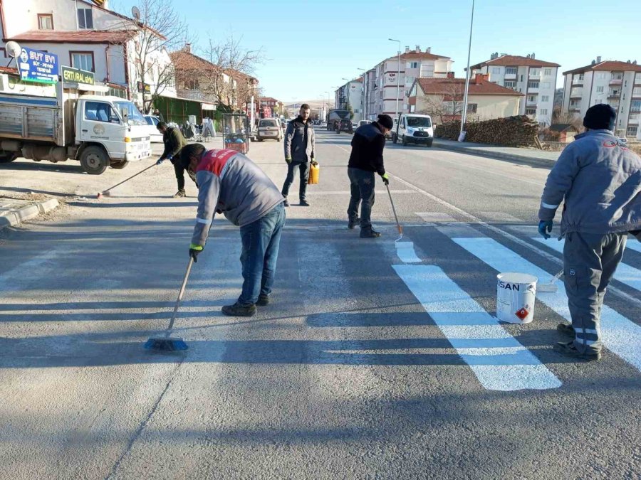 Bünyan’da Yaya Geçitleri Yenileniyor