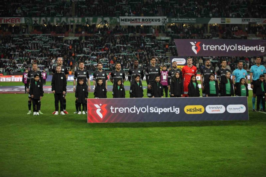 Trendyol Süper Lig: Konyaspor: 2 - Bodrum Fk: 0 (ilk Yarı)