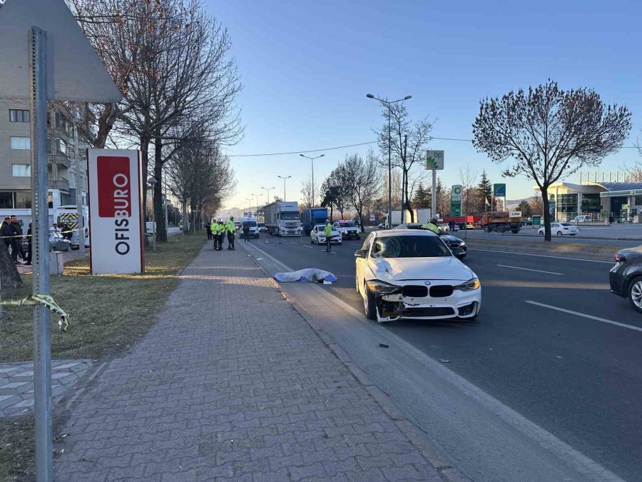 Kayseri’de Otomobilin Çarptığı Şahıs Hayatını Kaybetti