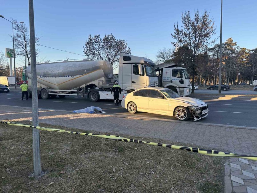 Kayseri’de Otomobilin Çarptığı Şahıs Hayatını Kaybetti