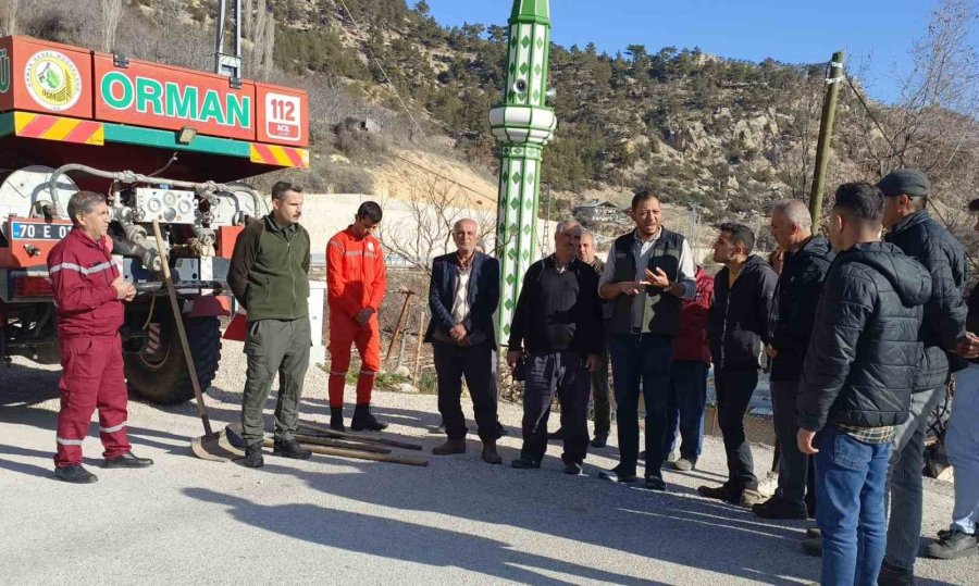 Beyşehir’de Orman Yangınları İle Mücadele İçin Seferberlik