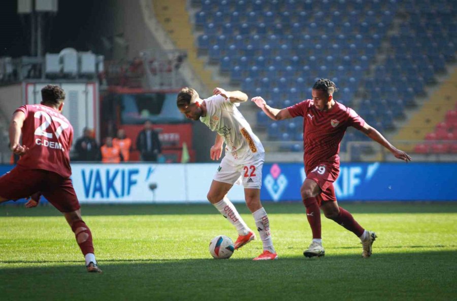 Trendyol Süper Lig: Atakaş Hatayspor: 2 - Antalyaspor: 3 (maç Sonucu)