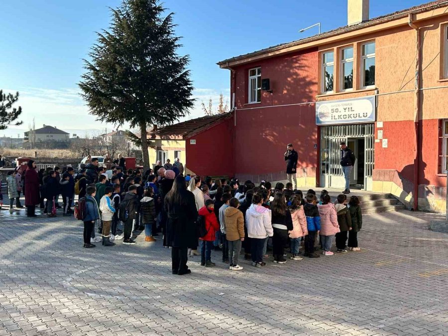 Tomarza’da 2. Dönem İçin İlk Ders Zili Çaldı