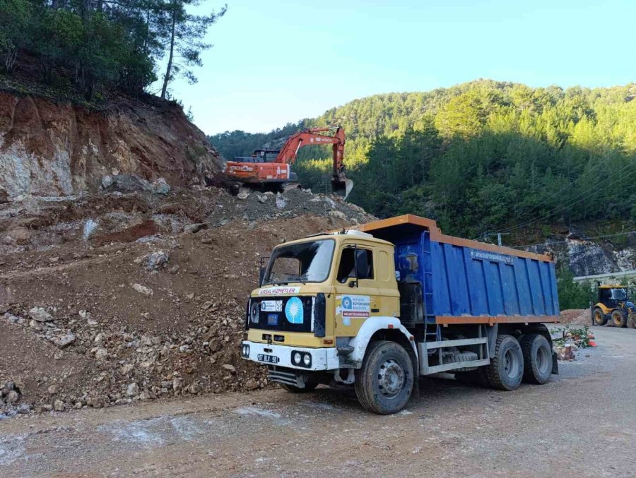 Alanya’da Üç Tehlikeli Viraj Kaldırılıyor