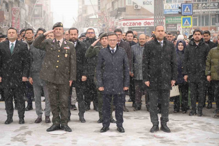 Atatürk’ün Niğde’ye Gelişinin 91. Yıldönümü Kutlandı