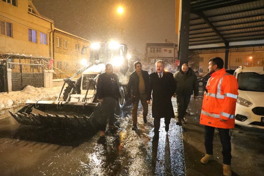 Melikgazi, Güvenli Ulaşım İçin Gece Gündüz Görev Başında