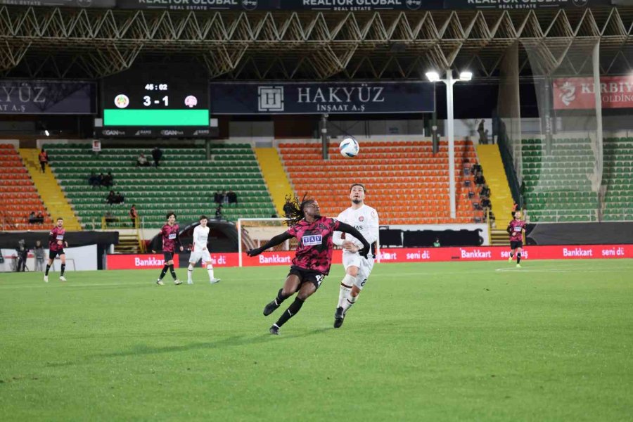 Ziraat Türkiye Kupası: Alanyaspor: 4 - Fatih Karagümrük: 1 (maç Sonucu)