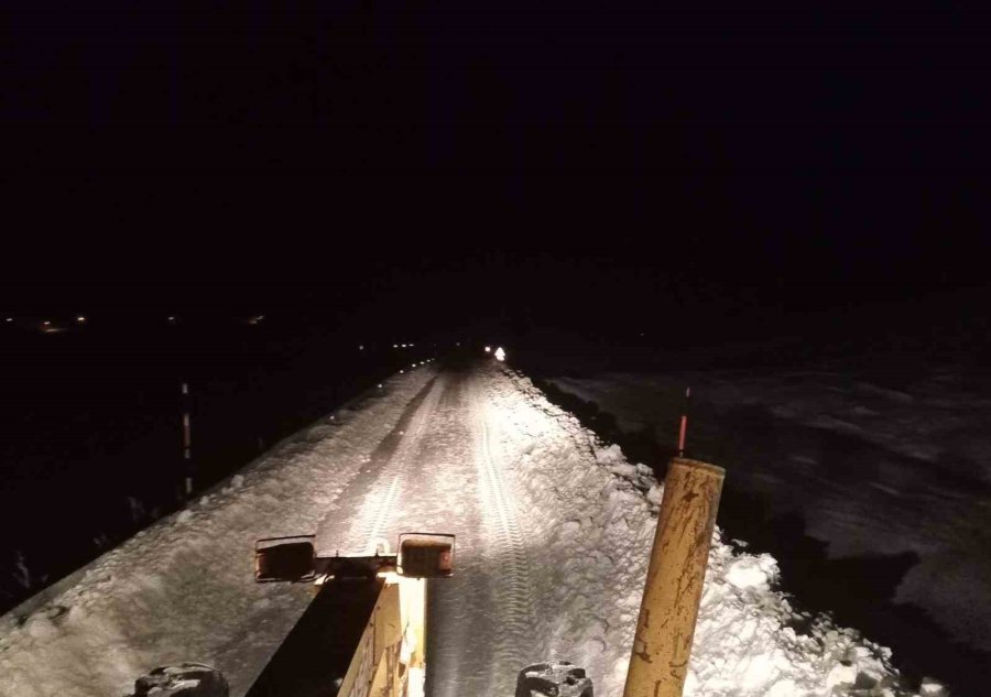 Kayseri’de 22 Yol Ulaşıma Kapandı