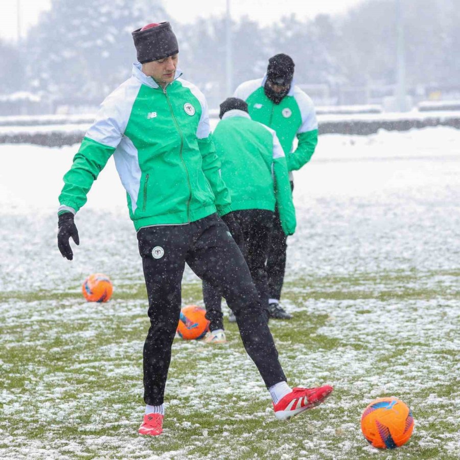 Konyaspor’da, Kayserispor Maçı Hazırlıkları Tamamlandı