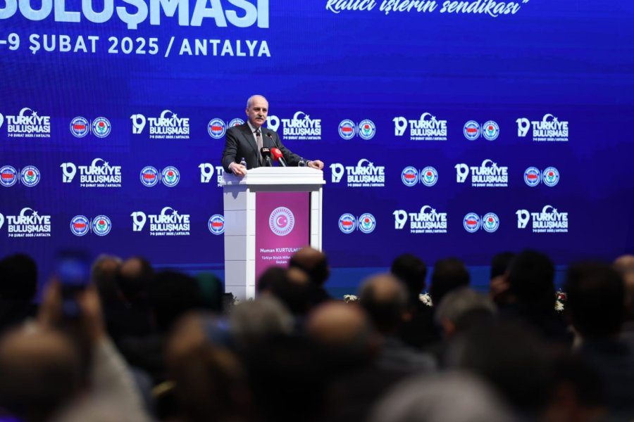 Tbmm Başkanı Numan Kurtulmuş: "filistin Toprakları Trump Ve Şirketlerinin Satılık Kupon Arazileri Değildir"