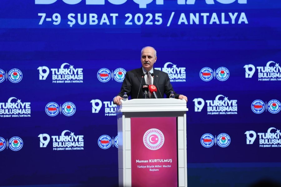 Tbmm Başkanı Numan Kurtulmuş: "filistin Toprakları Trump Ve Şirketlerinin Satılık Kupon Arazileri Değildir"