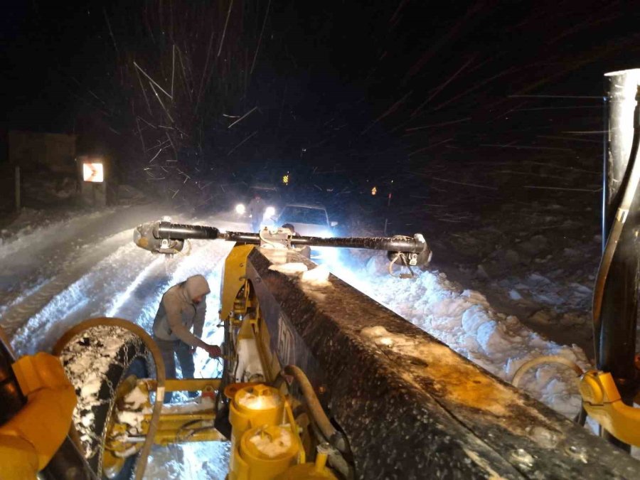 Kayseri’de 38 Yol Ulaşıma Kapalı