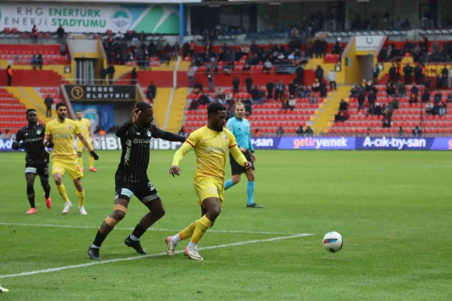 Trendyol Süper Lig: Kayserispor: 3 - Konyaspor: 2 (maç Sonucu)