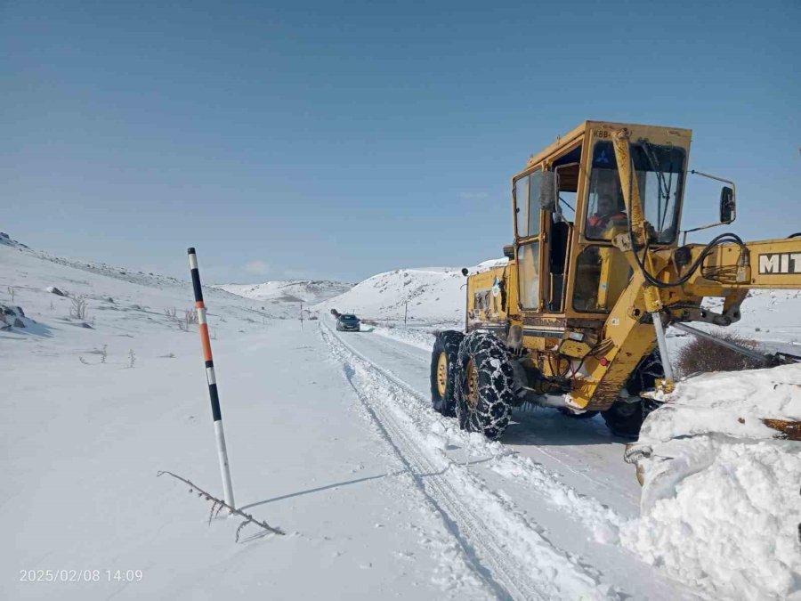 Kayseri’de 107 Yol Ulaşıma Açıldı