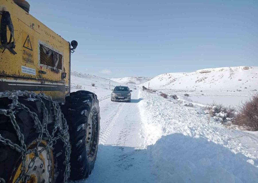 Kayseri’de 107 Yol Ulaşıma Açıldı