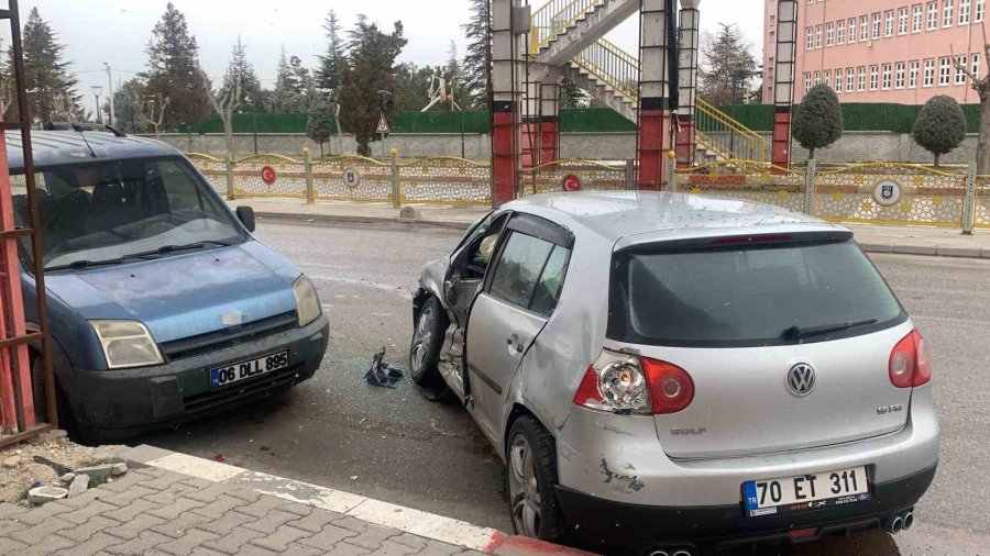 Karaman’da Gizli Buzlanma Kazaya Yol Açtı: 1 Yaralı