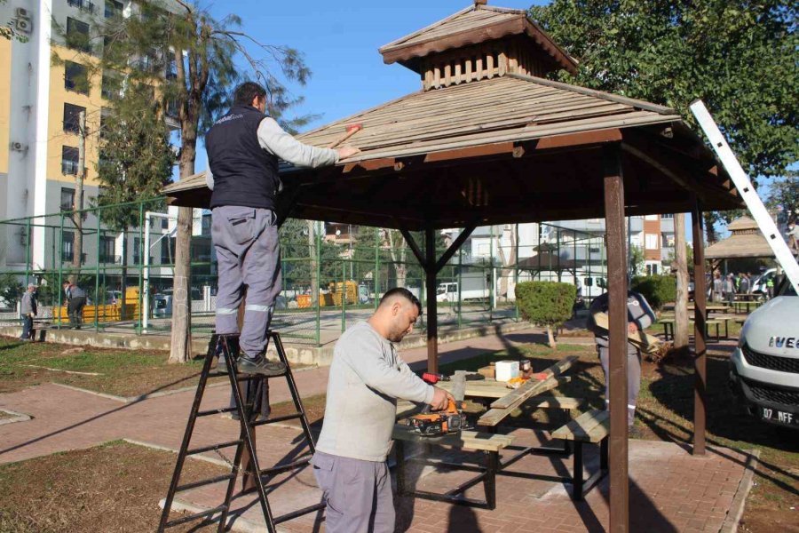 Kepez’de Parklara Rötuş: 64 Park Yenilendi