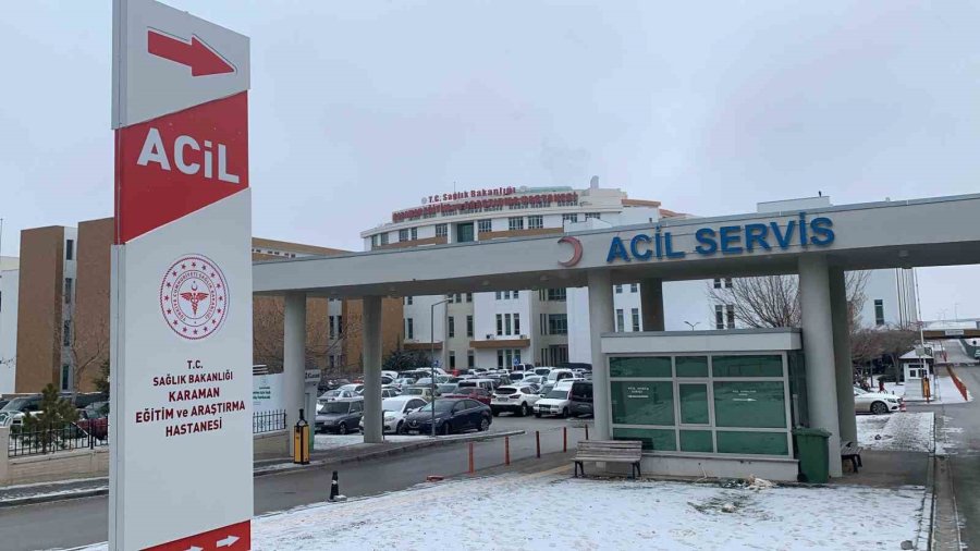 Karaman’da Gaz Zehirlenmesi Şüphesiyle 4 Kişi Hastaneye Kaldırıldı