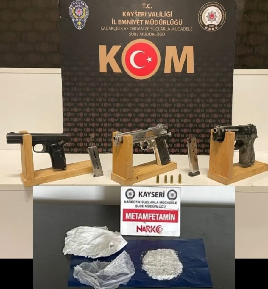 Kayseri’de 1 Kişinin Yaralandığı Silahlı Saldırı Kamerada