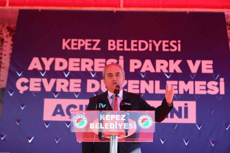 Kepez’den Ay Deresi’ne Örnek Belediyecilik Hizmeti