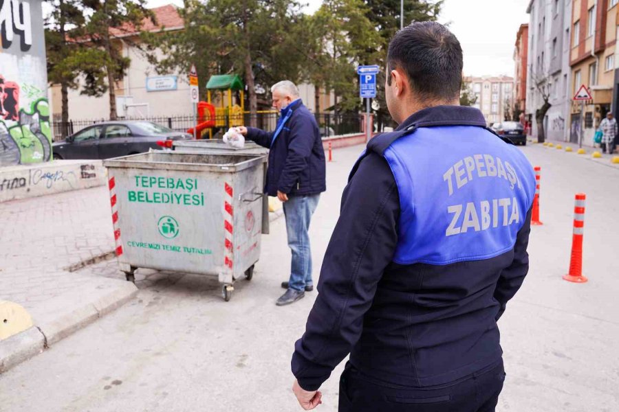 Tepebaşı’nda "tertemiz Eskişehir" İçin Denetimler