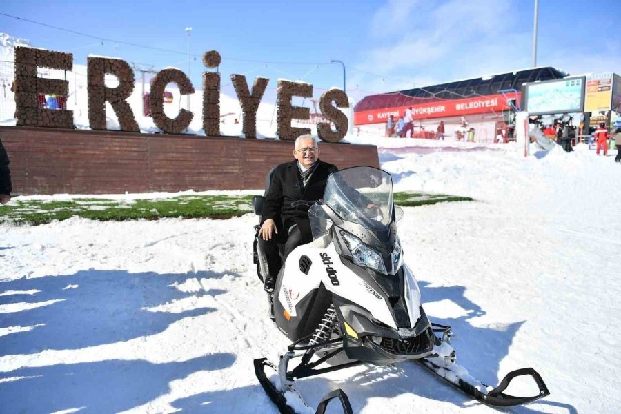 Snx Türkiye Fım Dünya Kar Motosikleti Şampiyonası Erciyes’te Tanıtıldı