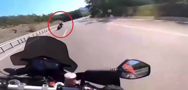 Polis Memurunun Hayatını Kaybettiği Kaza Saniye Saniye Kask Kamerasında