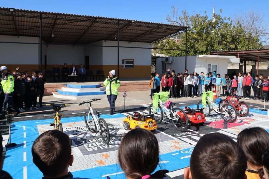 Gazipaşa’da Öğrenciler Trafik Bilinciyle Yetişiyor