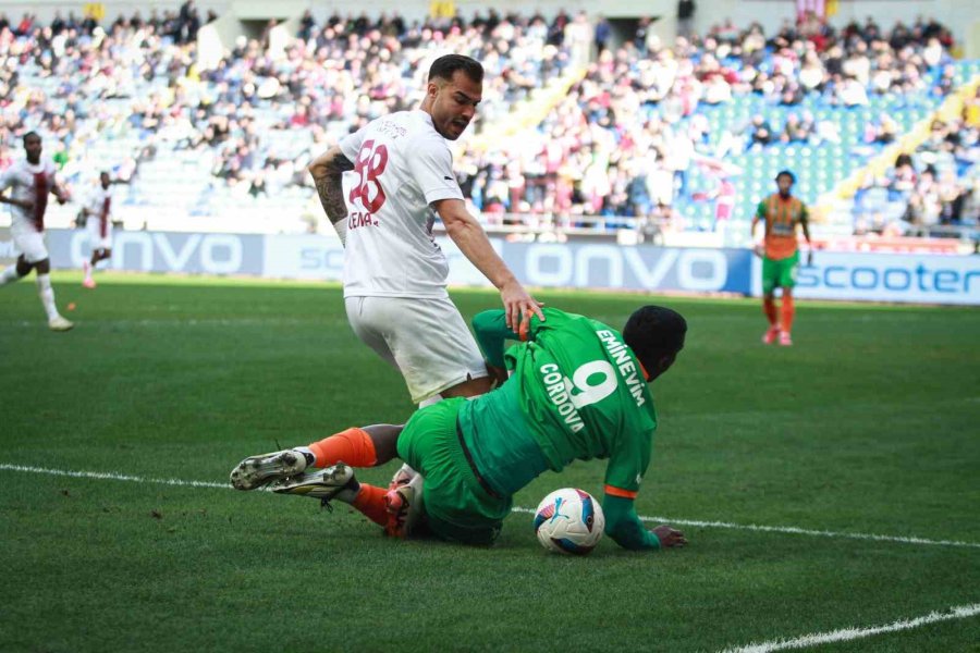 Trendyol Süper Lig: Atakaş Hatayspor: 1 - Corendon Alanyaspor: 0 (maç Sonucu)