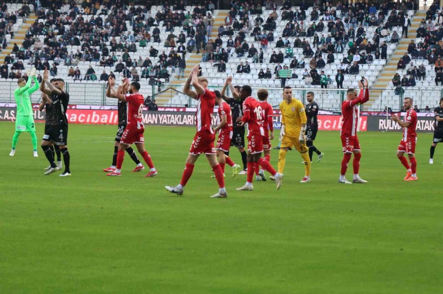 Trendyol Süper Lig: Konyaspor: 1 - Samsunspor: 0 (ilk Yarı)