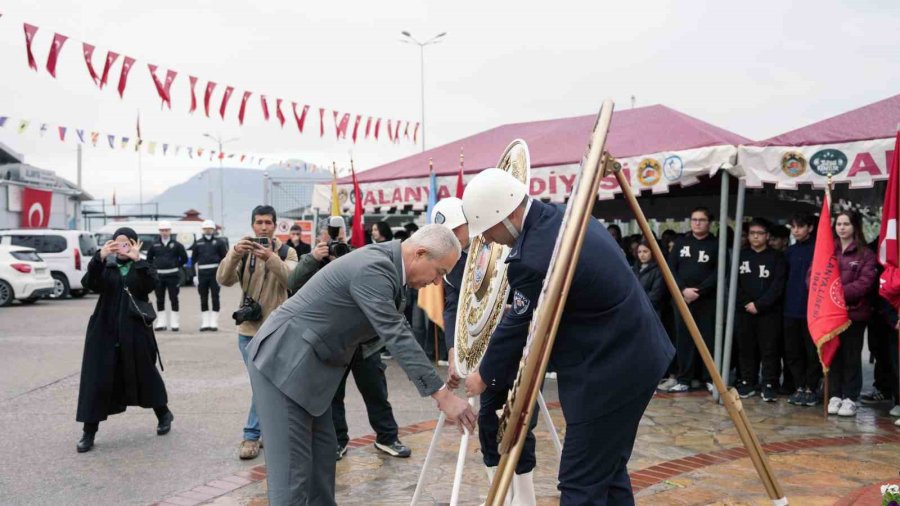 Atatürk’ün Alanya’ya Gelişinin 90. Yılı Kutlandı