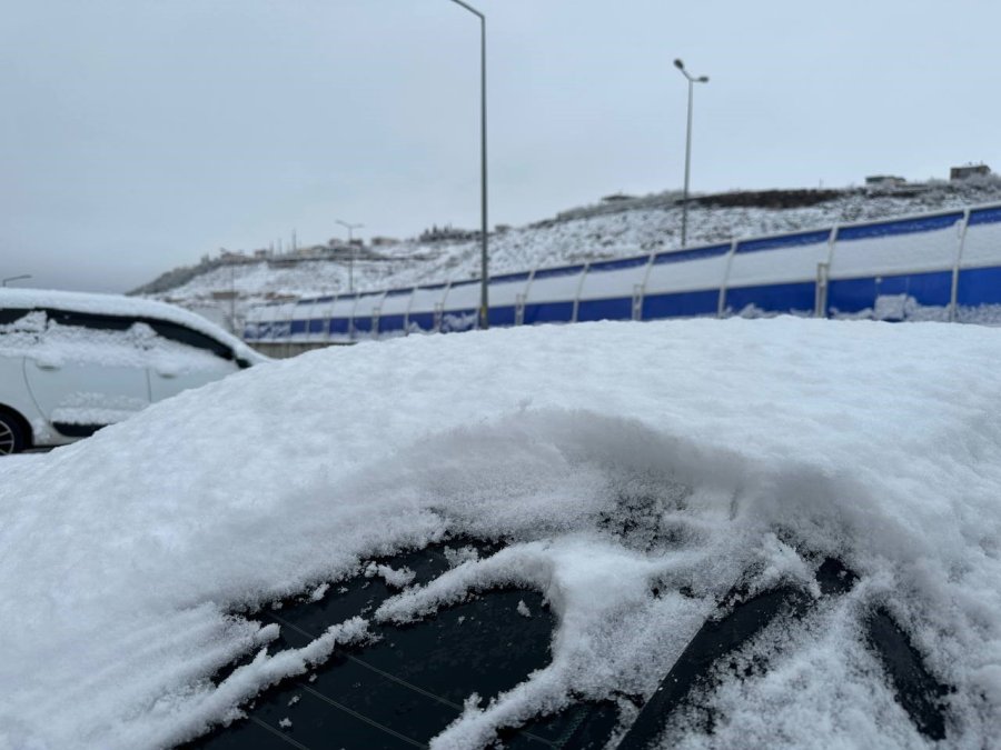 Kayseri’de Kar Yağışı Etkili Oldu