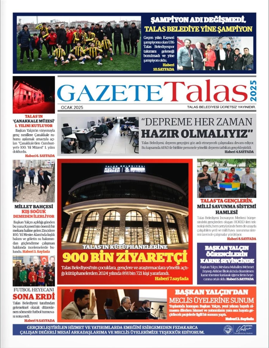 Gazete Talas Dijital Yayında