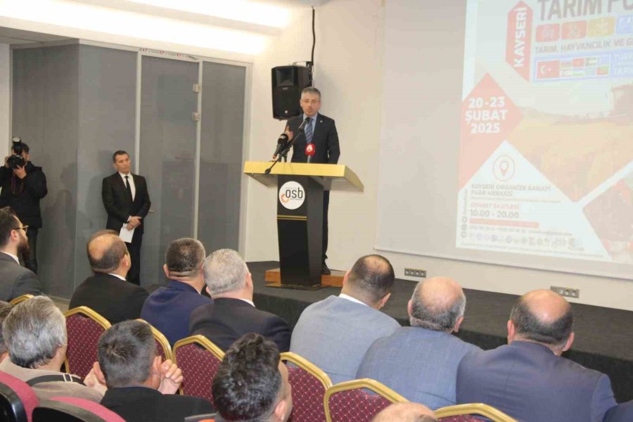 Kayseri Tarım Fuarı Açıldı