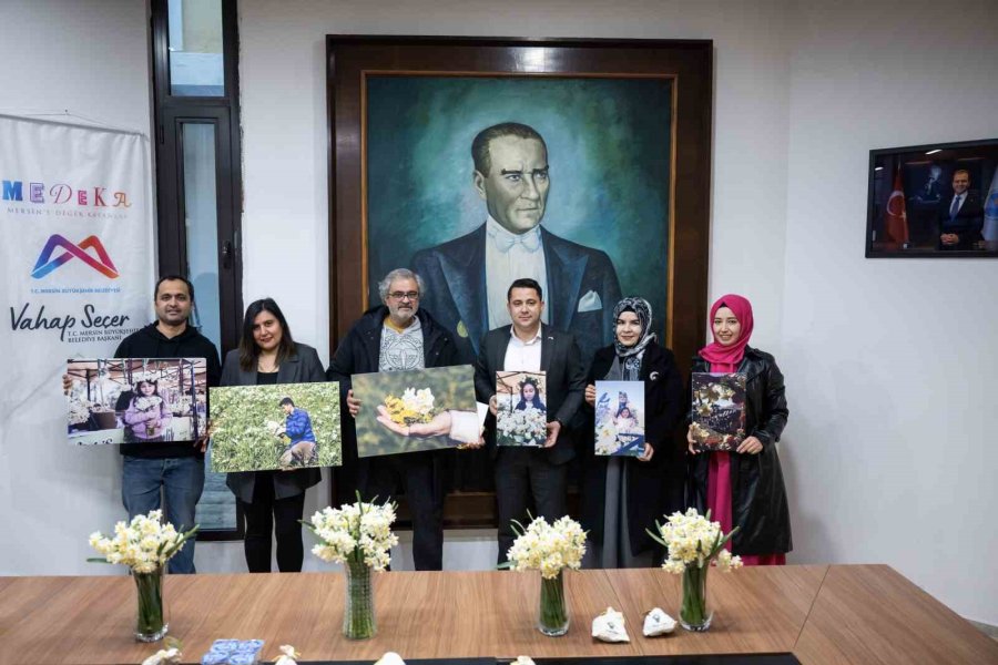 Mersin’de ’nergis Şenliği’ Fotoğraf Yarışmasının Kazananları Ödüllerini Aldı